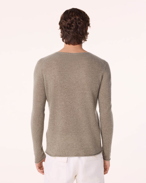 Sweater Anton marl khaki - Image principale