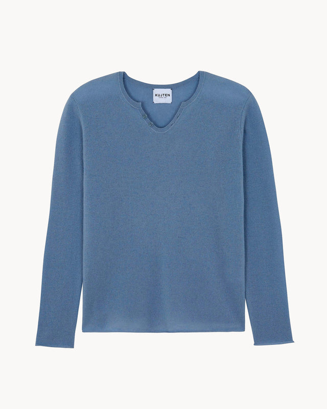 Sweater Anton butterfly blue - Image principale