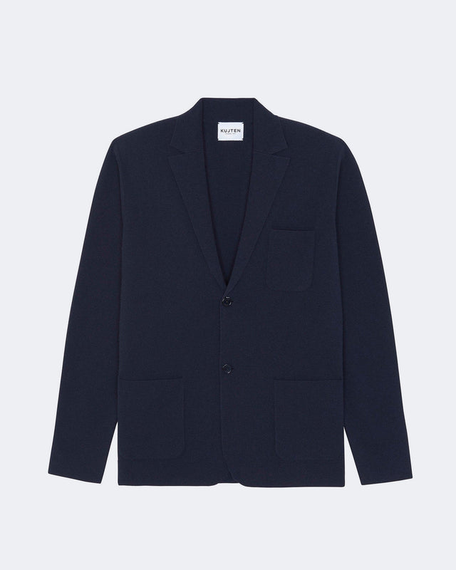 Veste Marcello bleu marine foncé - Image principale