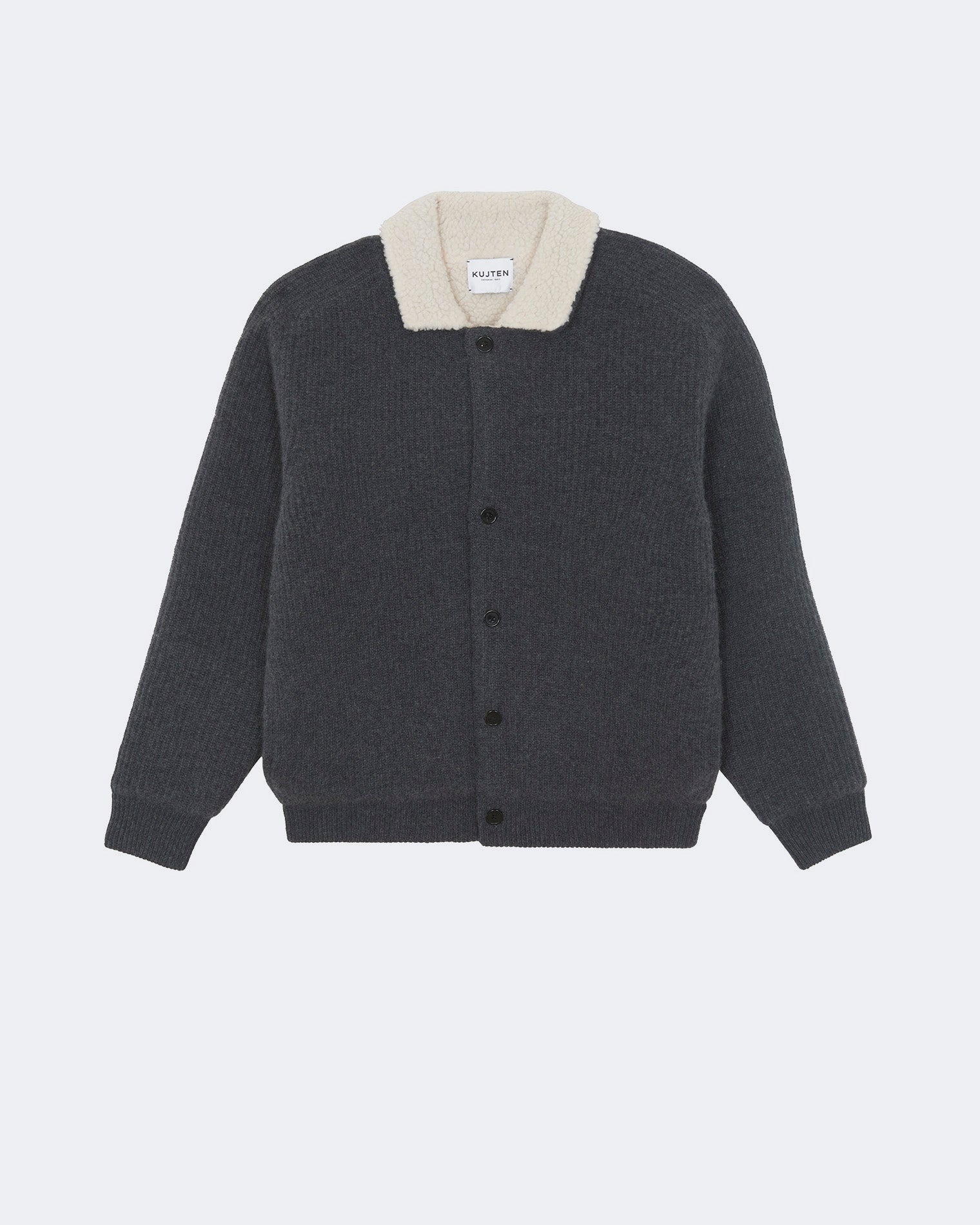 Gilet hamil oversize gris - Kujten packshot