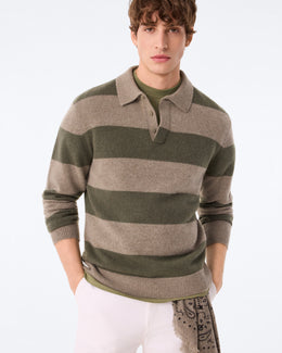 Polo Roy kaki foncé