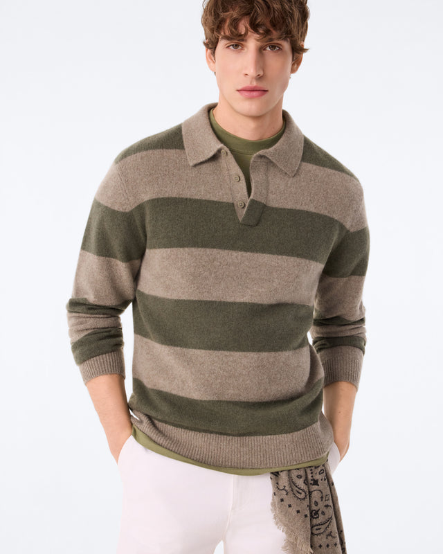 Polo Roy Dark Khaki - Image principale