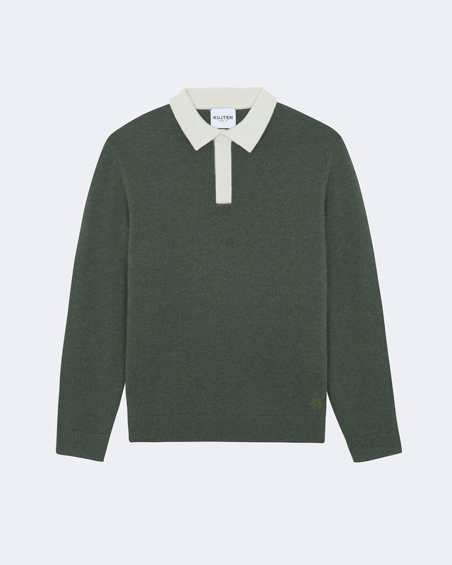 Polo Roy kaki foncé - Image principale