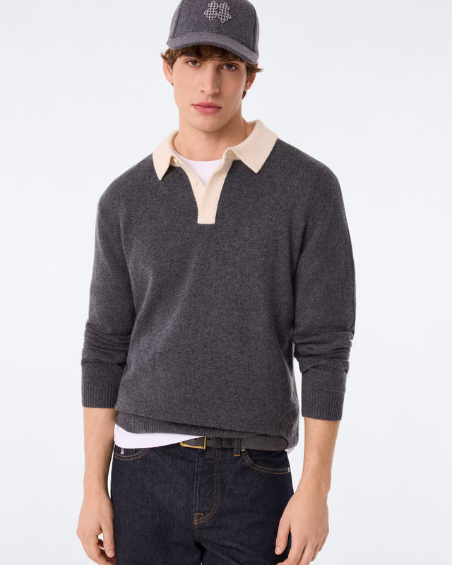 Polo Roy Charcoal Gray - Image principale
