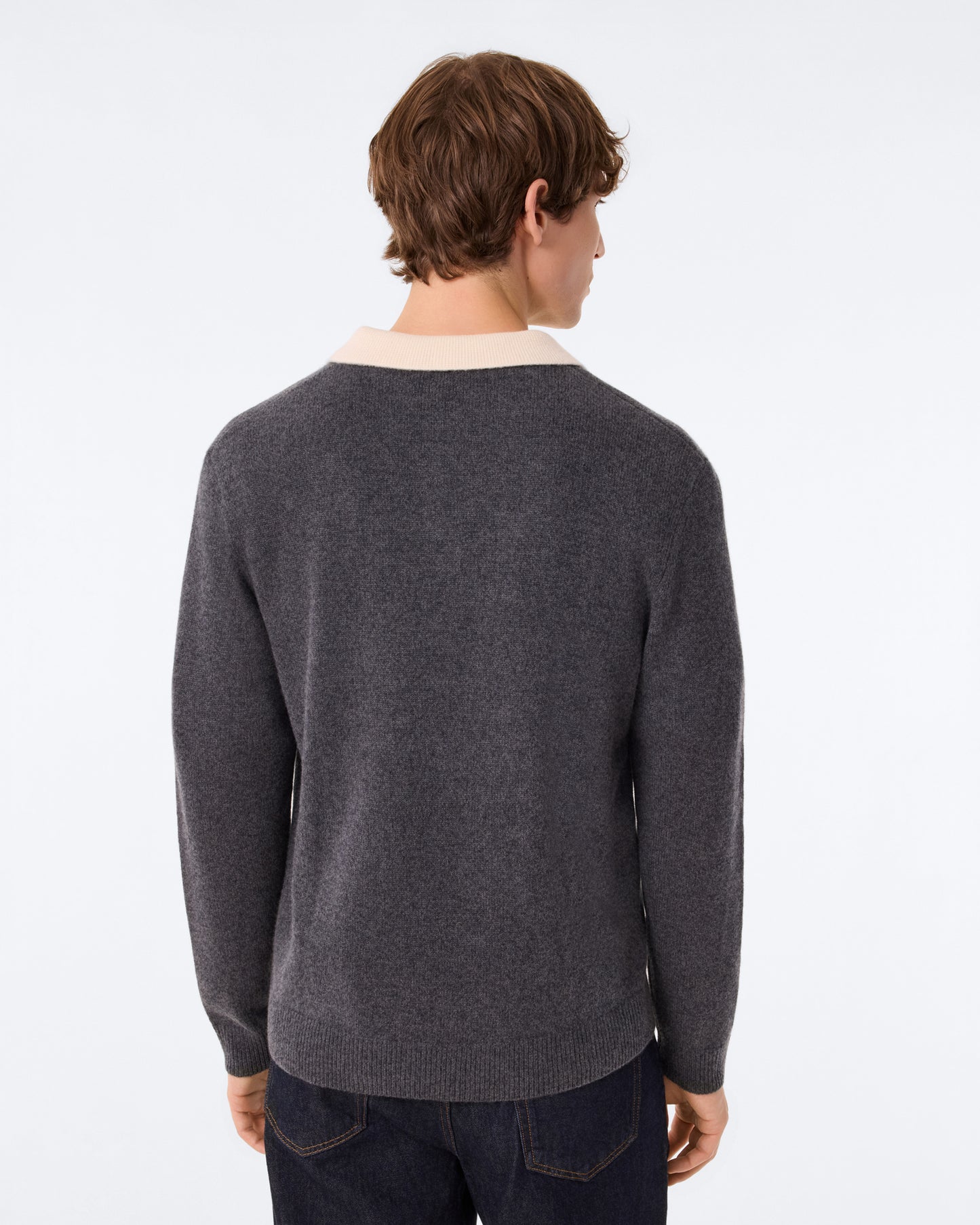 Polo Roy gris charbon