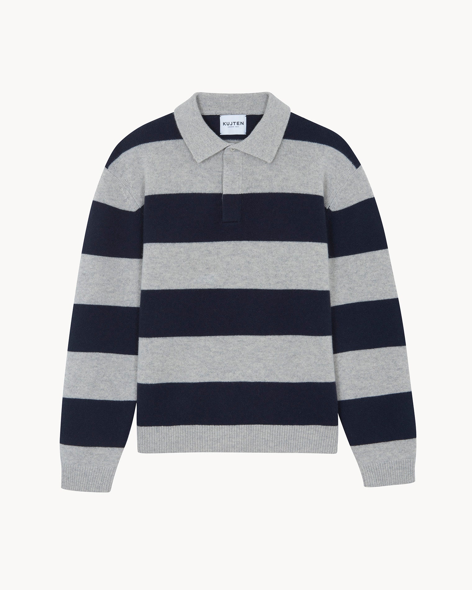 Dark Navy Blue Cashmere Sweater Kujten Cashmere - Main Image