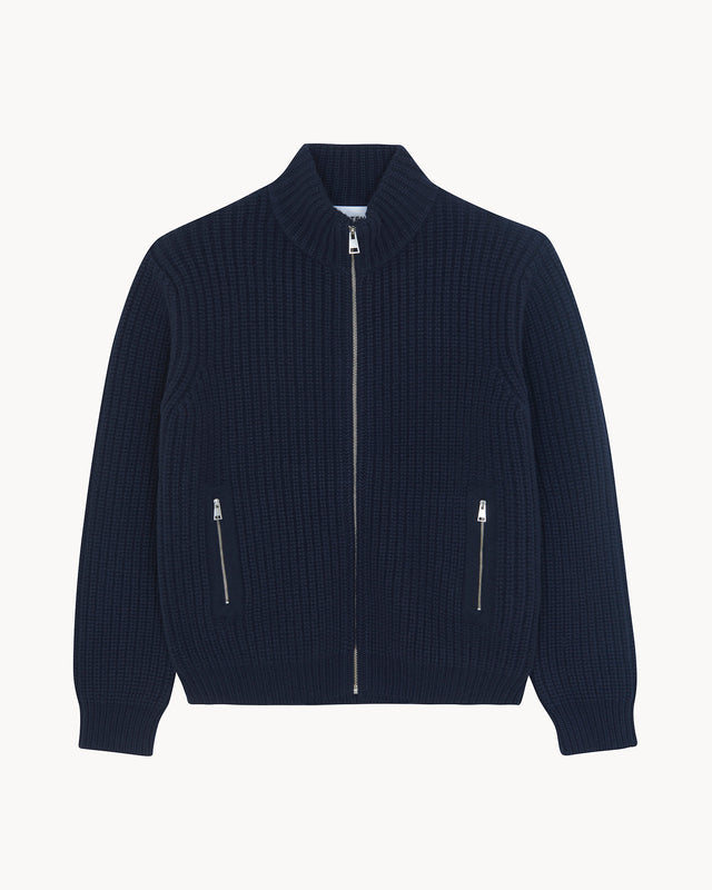 Vest Fraser dark navy blue - Image principale