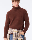 Pull Antho Ribs marron pécan