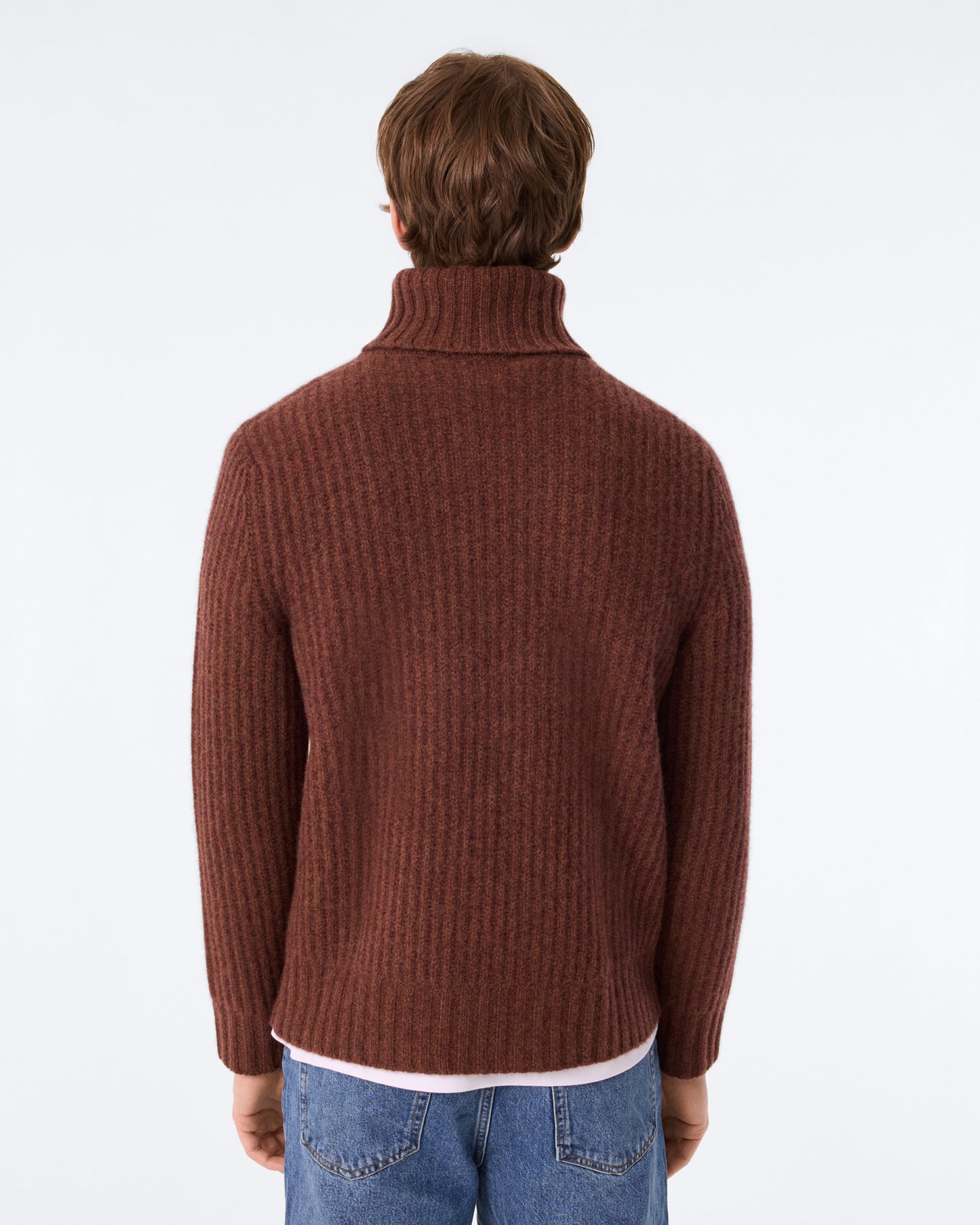Pull Antho Ribs marron pécan