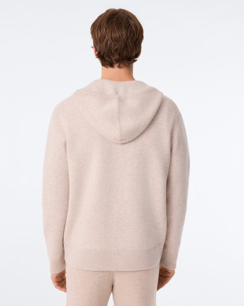 Hoodie Zippé Silvano avoine - Image 3