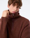 Pull Alessio marron pécan