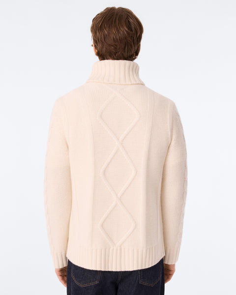 Sweater Antho Cable White - Image 3