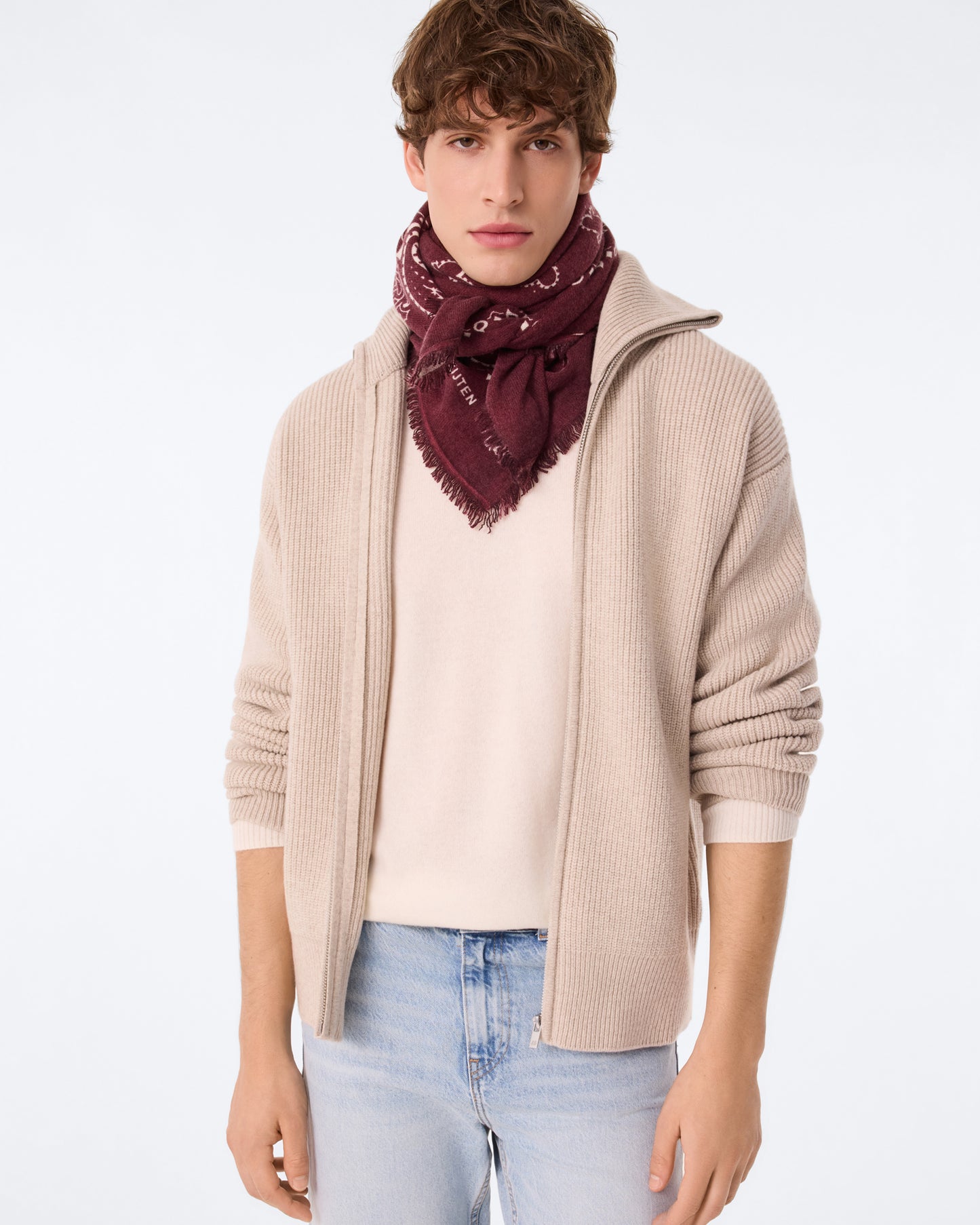 Gilet Fausto avoine