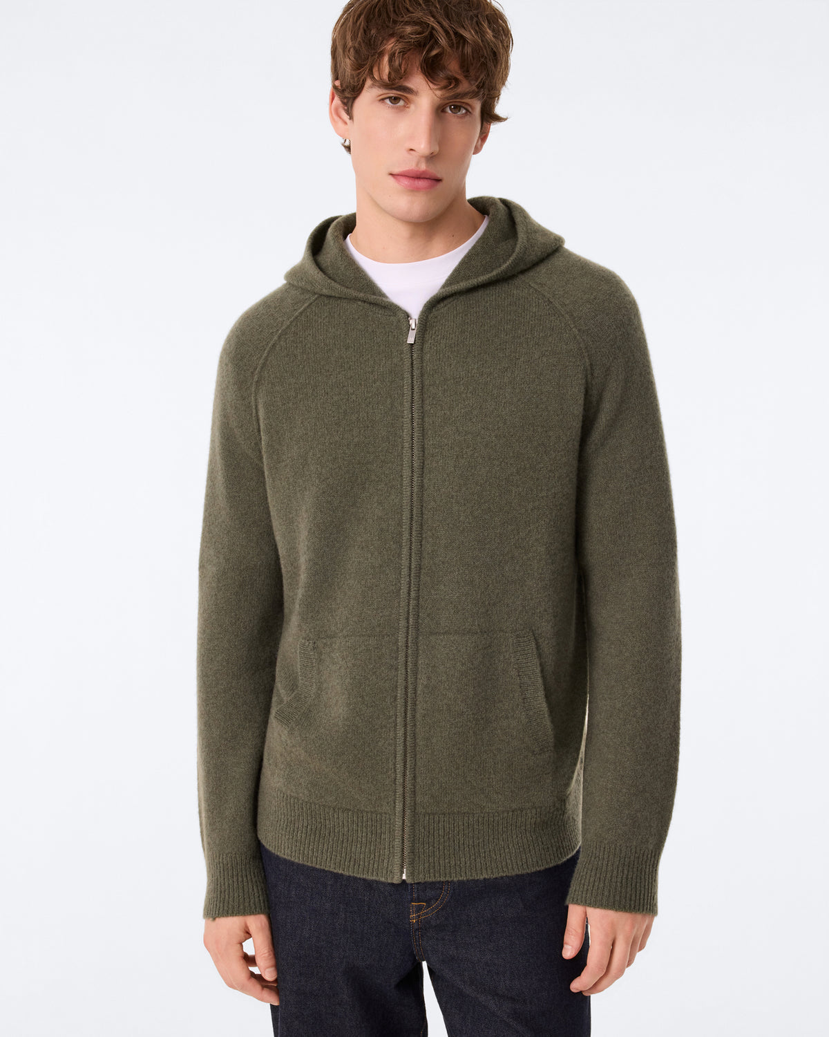 Zip-up Hoodie Doudy Nimbus dark khaki