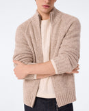 Gilet Luigi taupe mouliné