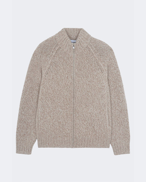 Gilet Luigi taupe mouliné - Image 4