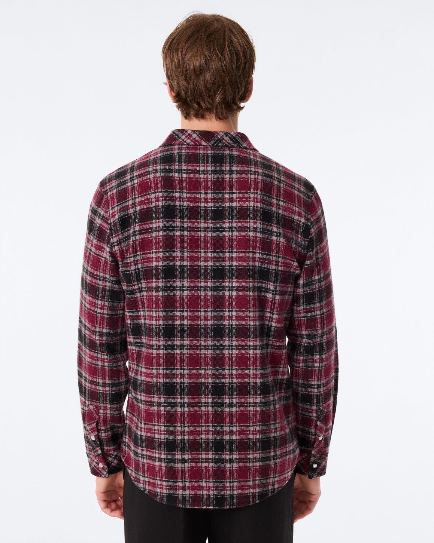 Chemise Timber Tartan vin noir
