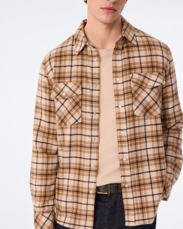 Shirt Timber Carreaux Macchiato - Image principale