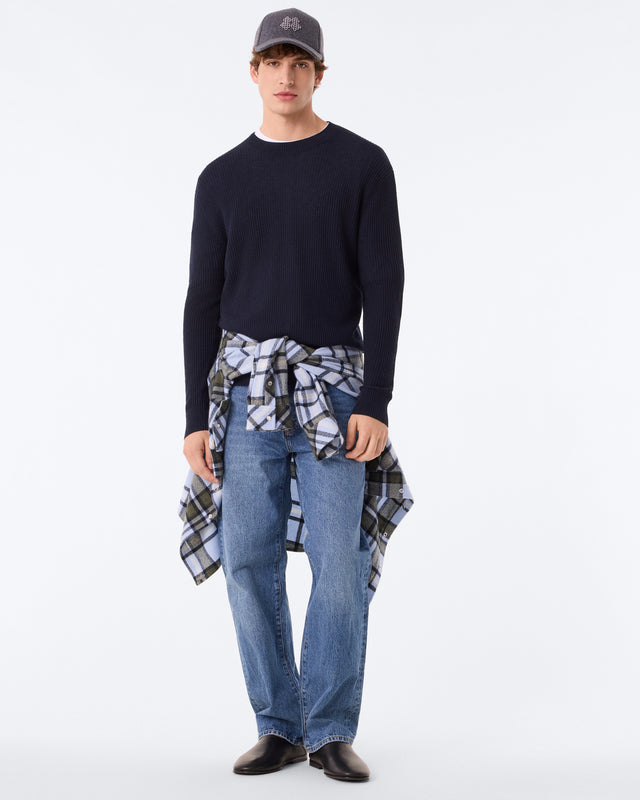 Sweater Giulio Dark Navy Blue - Image principale