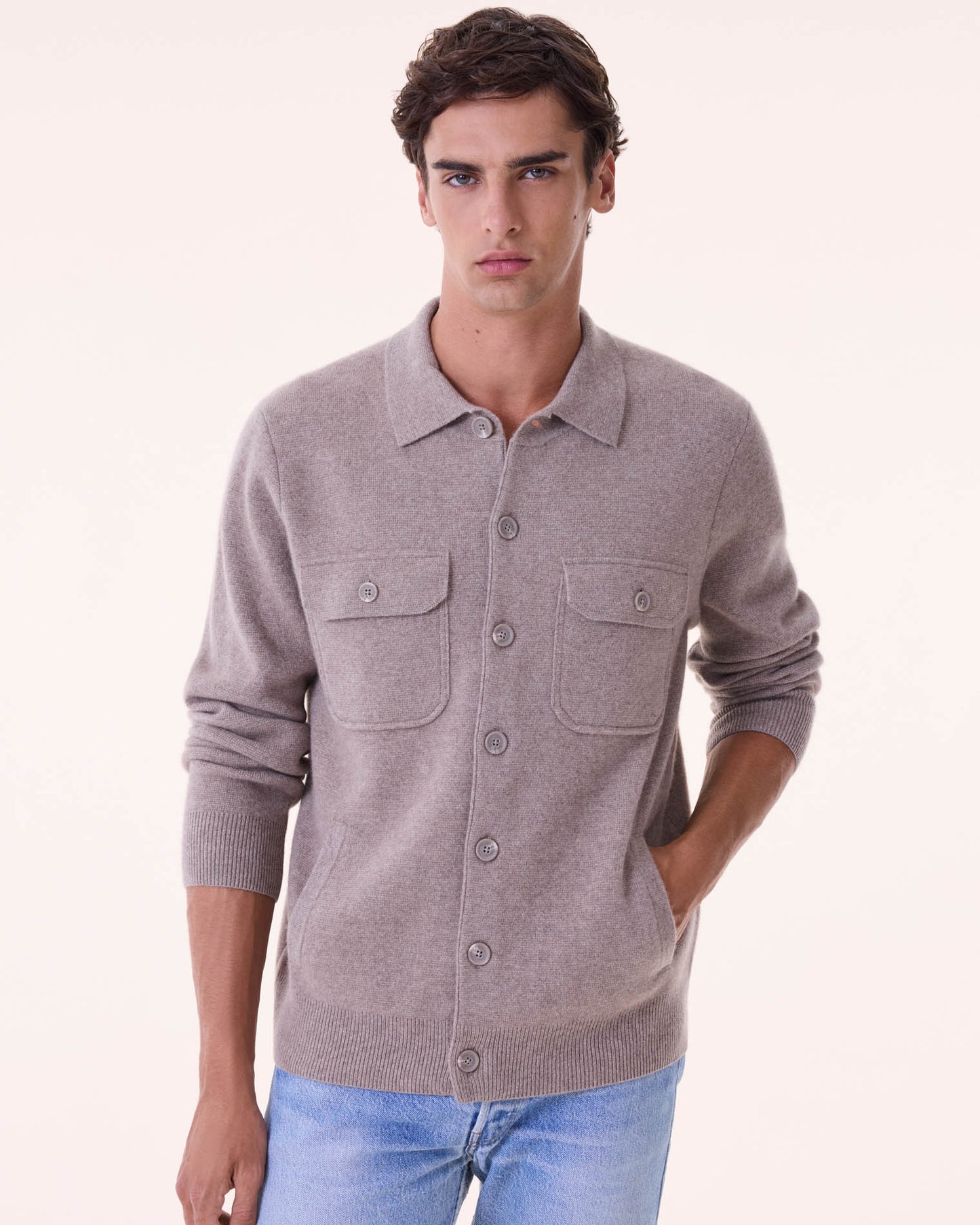 Veste Adam taupe