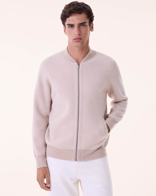 Jacket Fredo organic beige - Image principale