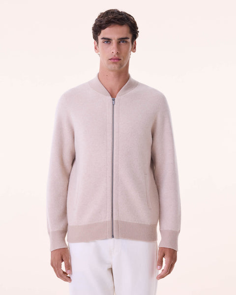 Jacket Fredo organic beige - Image principale