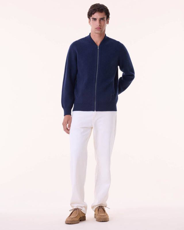 Veste Fredo bleu marine foncé - Image principale