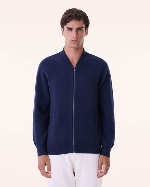 Veste Fredo bleu marine foncé - Image principale