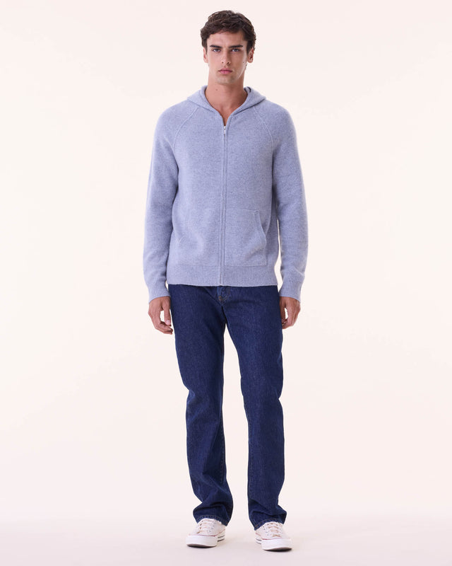 Hoodie Doudy bleu jeans - Image principale