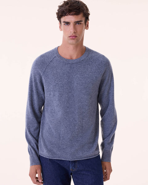 Sweater Balthazar flannel gray - Image principale