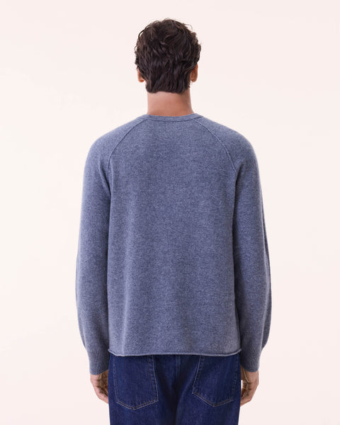 Sweater Balthazar flannel gray - Image principale