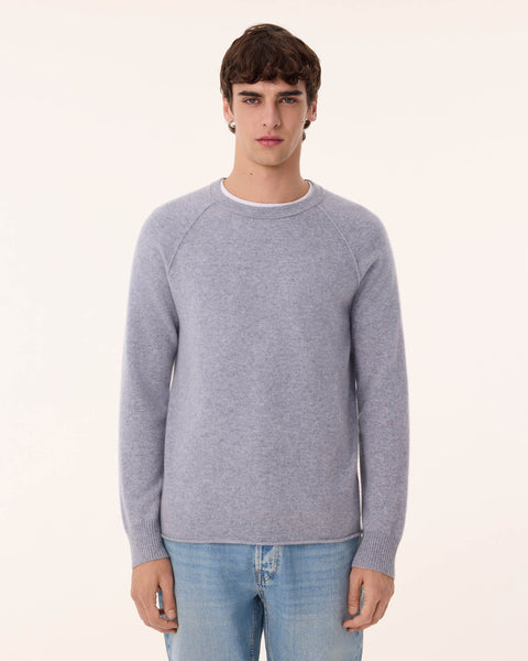 Pull Balthazar gris chiné - Image principale