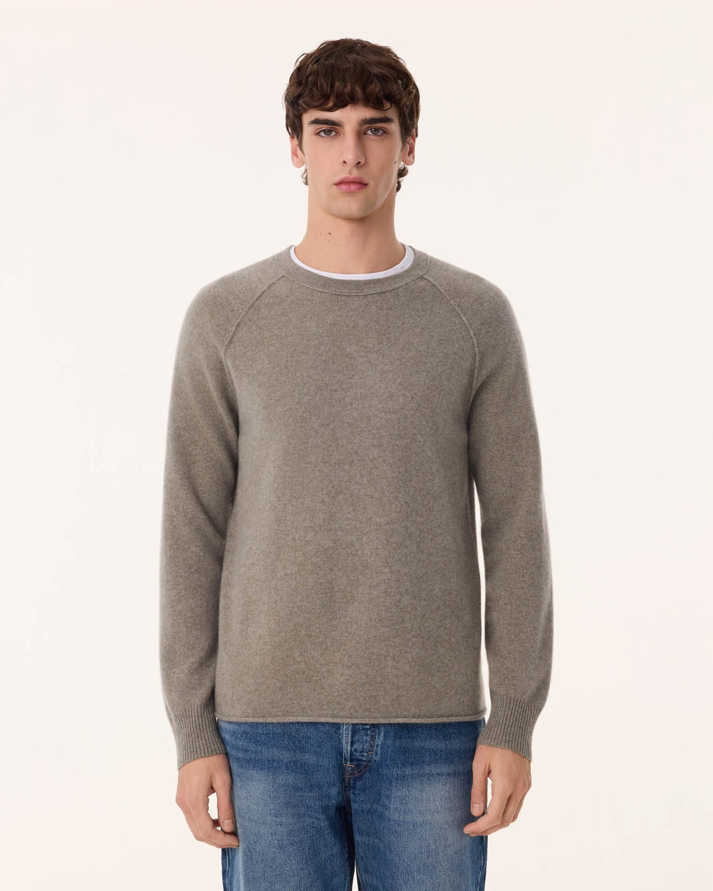 Sweater Balthazar marl khaki