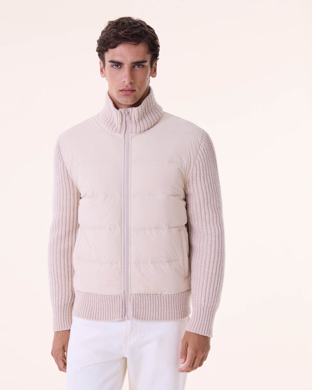 Jacket Eliott organic beige - Image principale