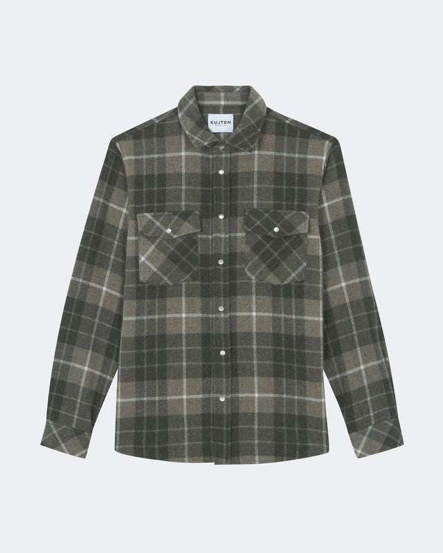Chemise Timber Square kaki foncé - Image principale