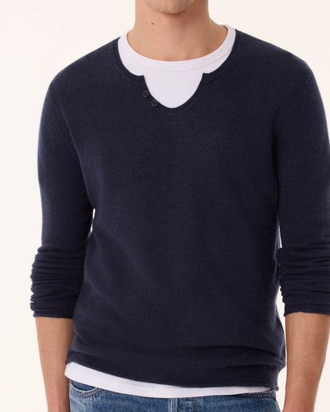 Sweater Anton dark navy blue - Image 2
