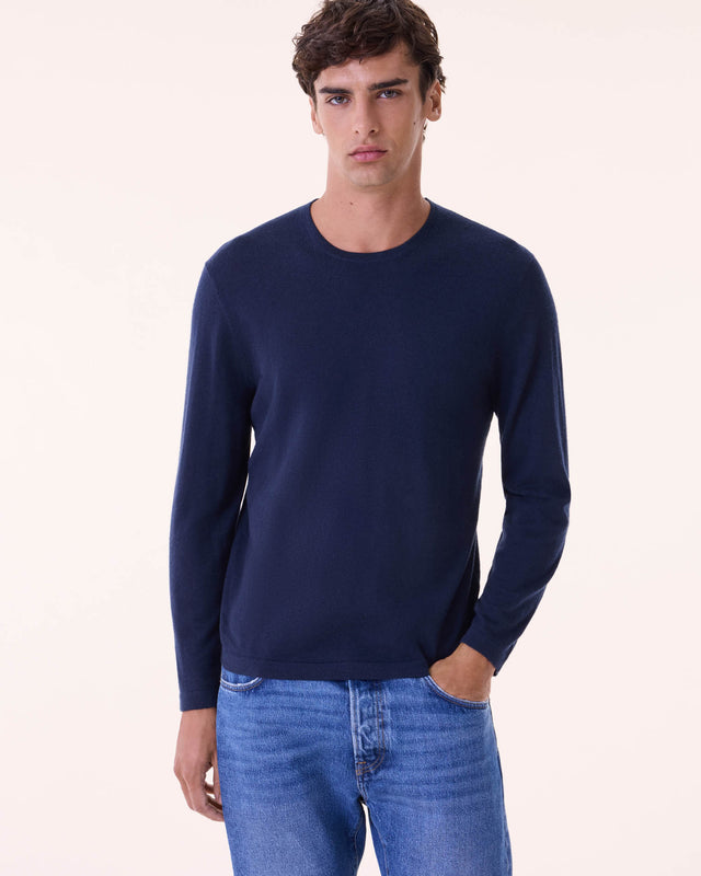 Pull Timeo bleu marine foncé - Image principale