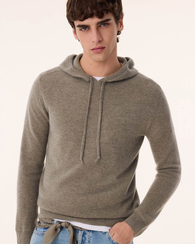 Sweater Gab marl khaki - Image principale