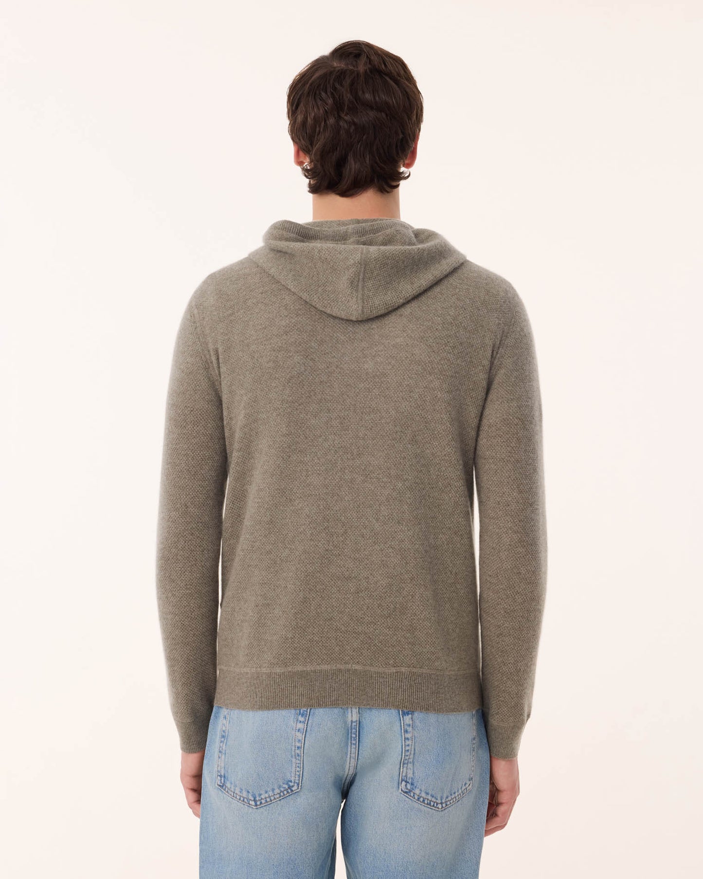 Pull gab cachemire kaki - Kujten