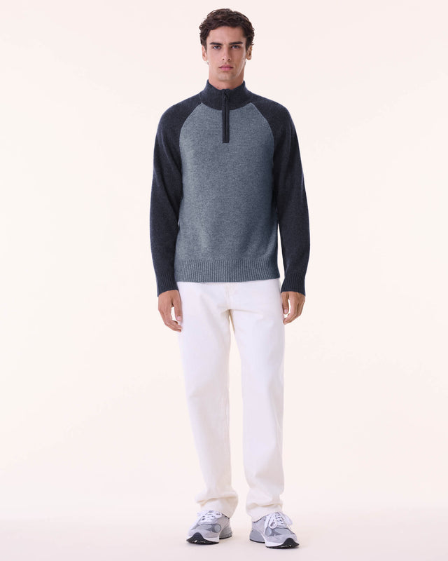 Sweater Roby marl gray - Image principale