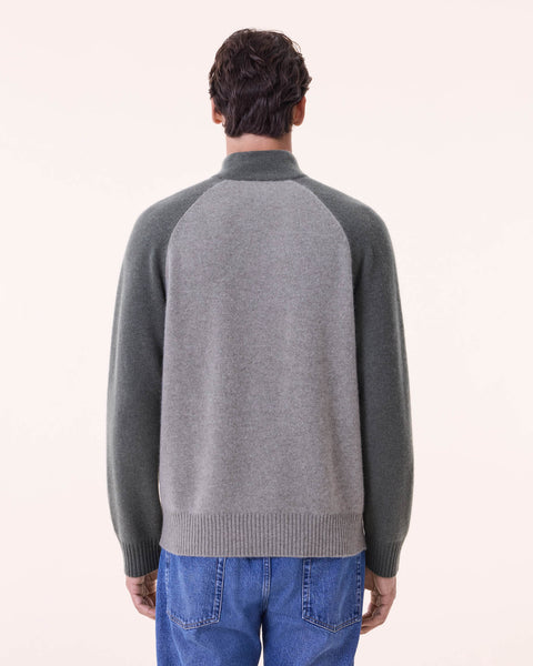 Sweater Roby marl khaki - Image principale
