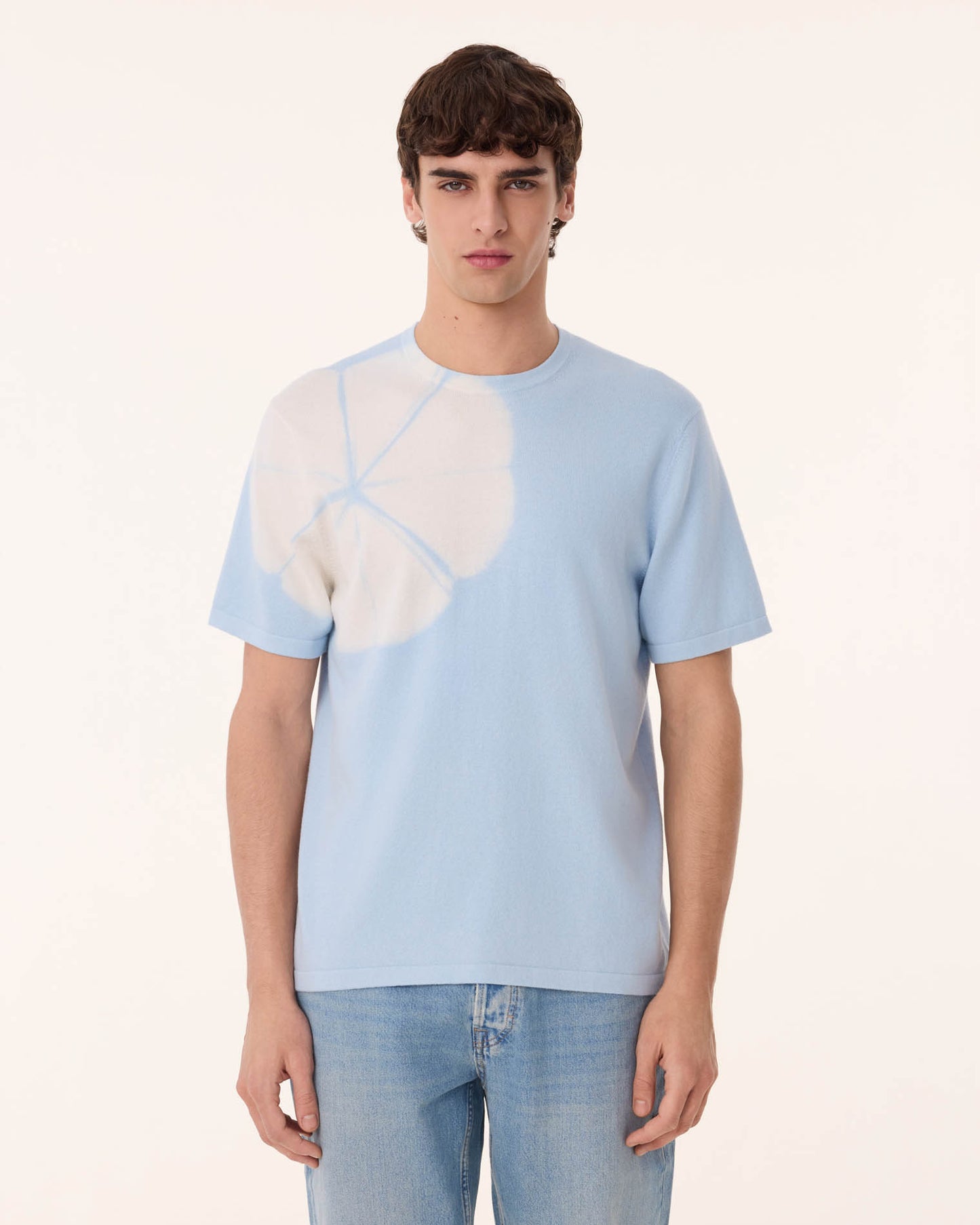 T-Shirt Jad Circle blue zephir