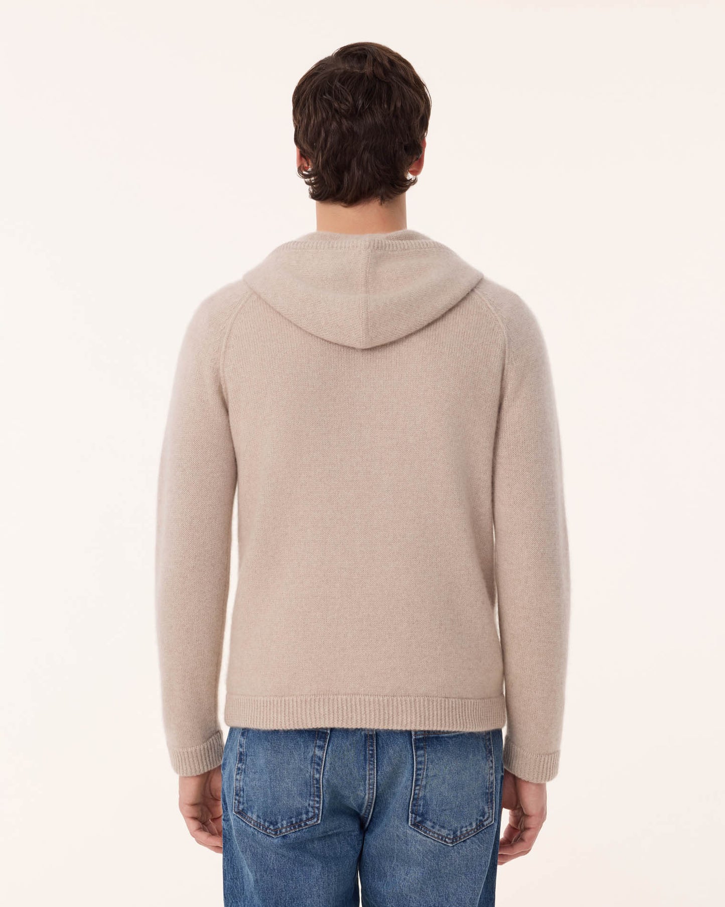Sweater Hoodie Arturo Lin marl beige