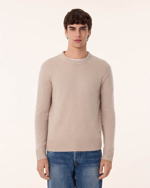 Sweater Isandro Lin marl beige - Image 2