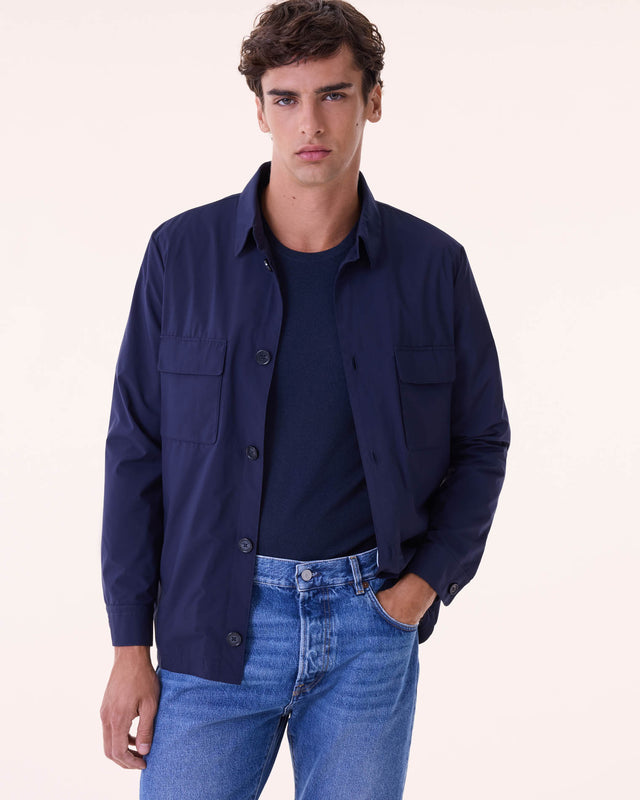 Jacket Alan dark navy blue - Image principale