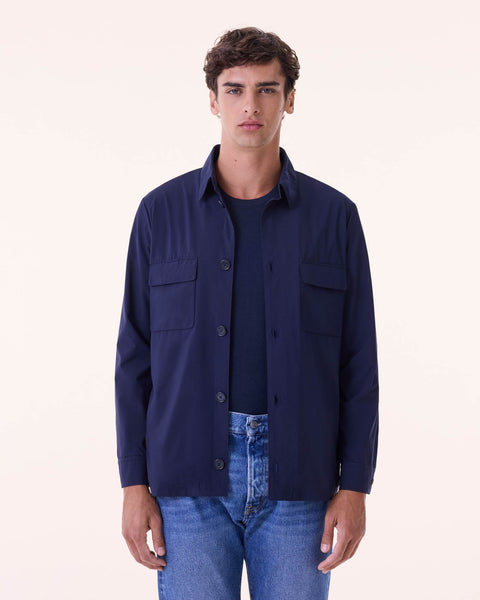 Jacket Alan dark navy blue - Image principale