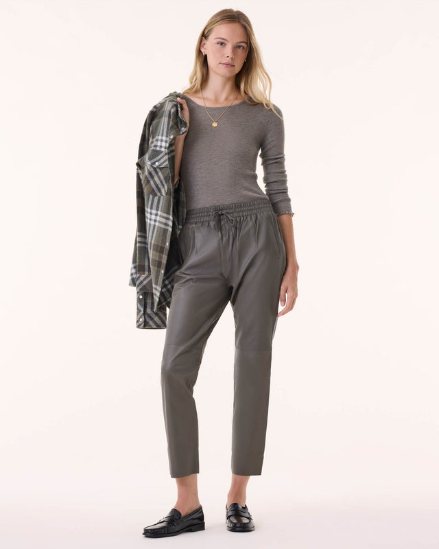 Pantalon Lisa kaki - Image principale