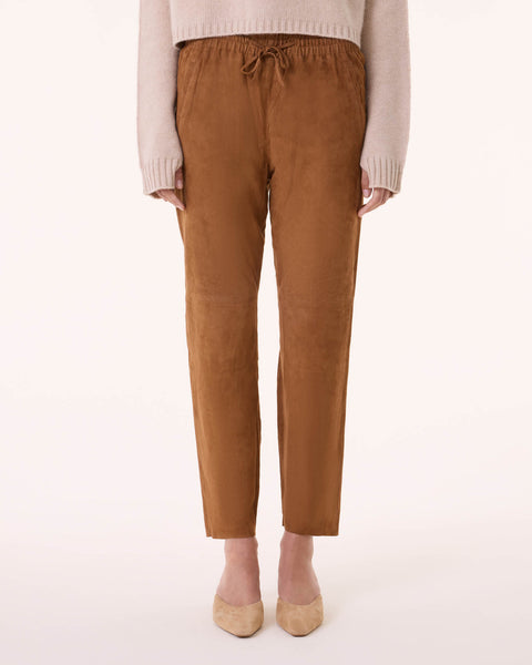 Jogging Yaelle marron camelo - Image principale
