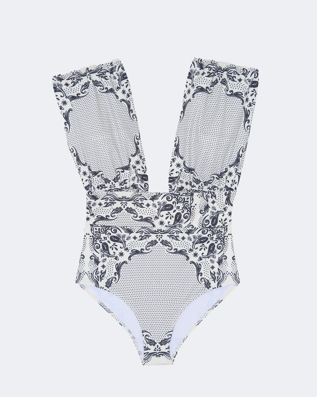 Swimwear Dot white - Image principale