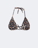 Maillot de bain capri top marron - Kujten packshot
